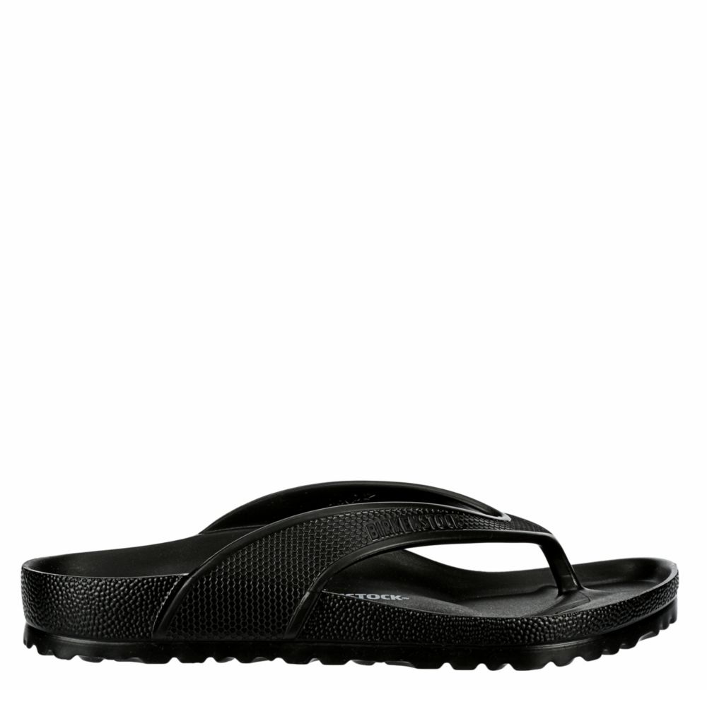 black birkenstock flip flops