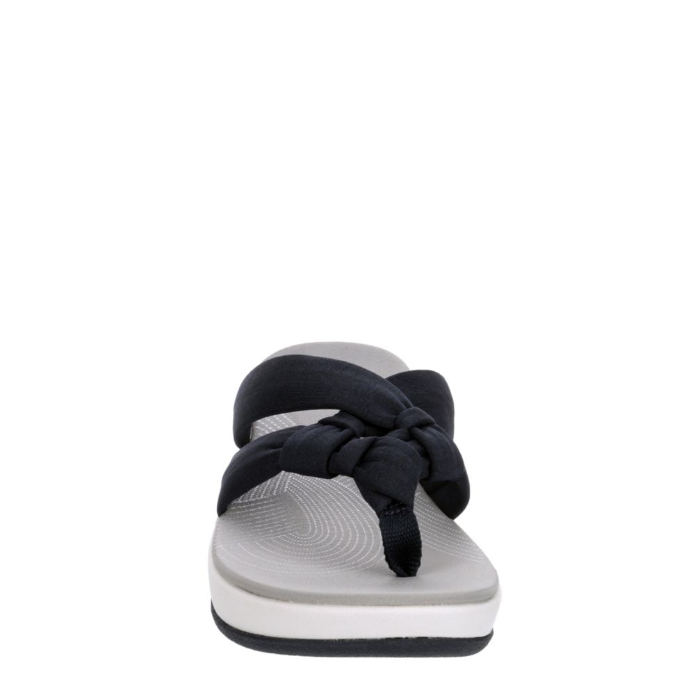 CLARKS Womens Cloudstepper Arla Jane Flipflop Sandal - NAVY