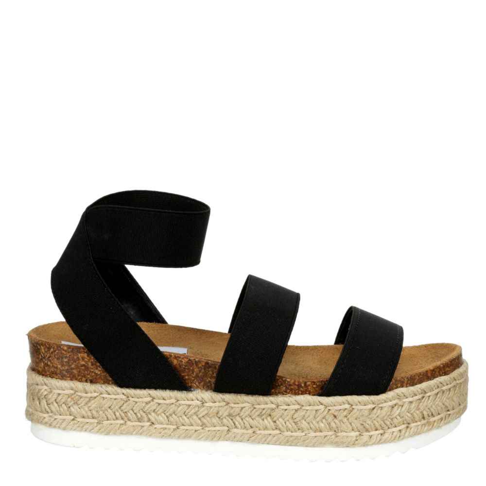 steve madden kimmie sandals black