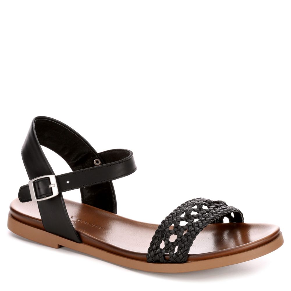 rock candy black sandals