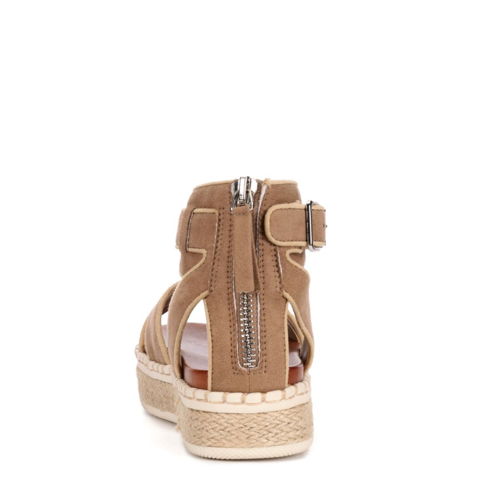 MIA Womens Vita Platform Sandal - STONE
