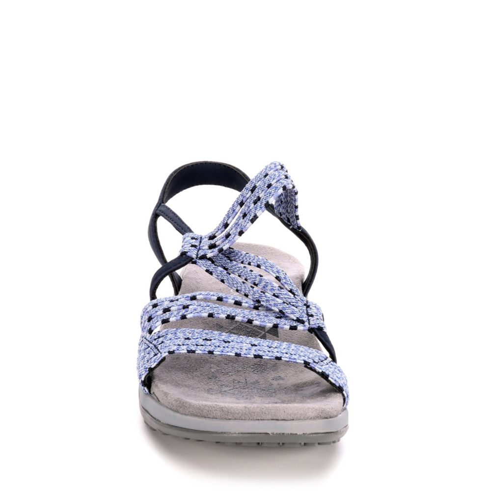 SKECHERS MODERN Womens Reggae Slim Stretch Appeal Sandal - NAVY