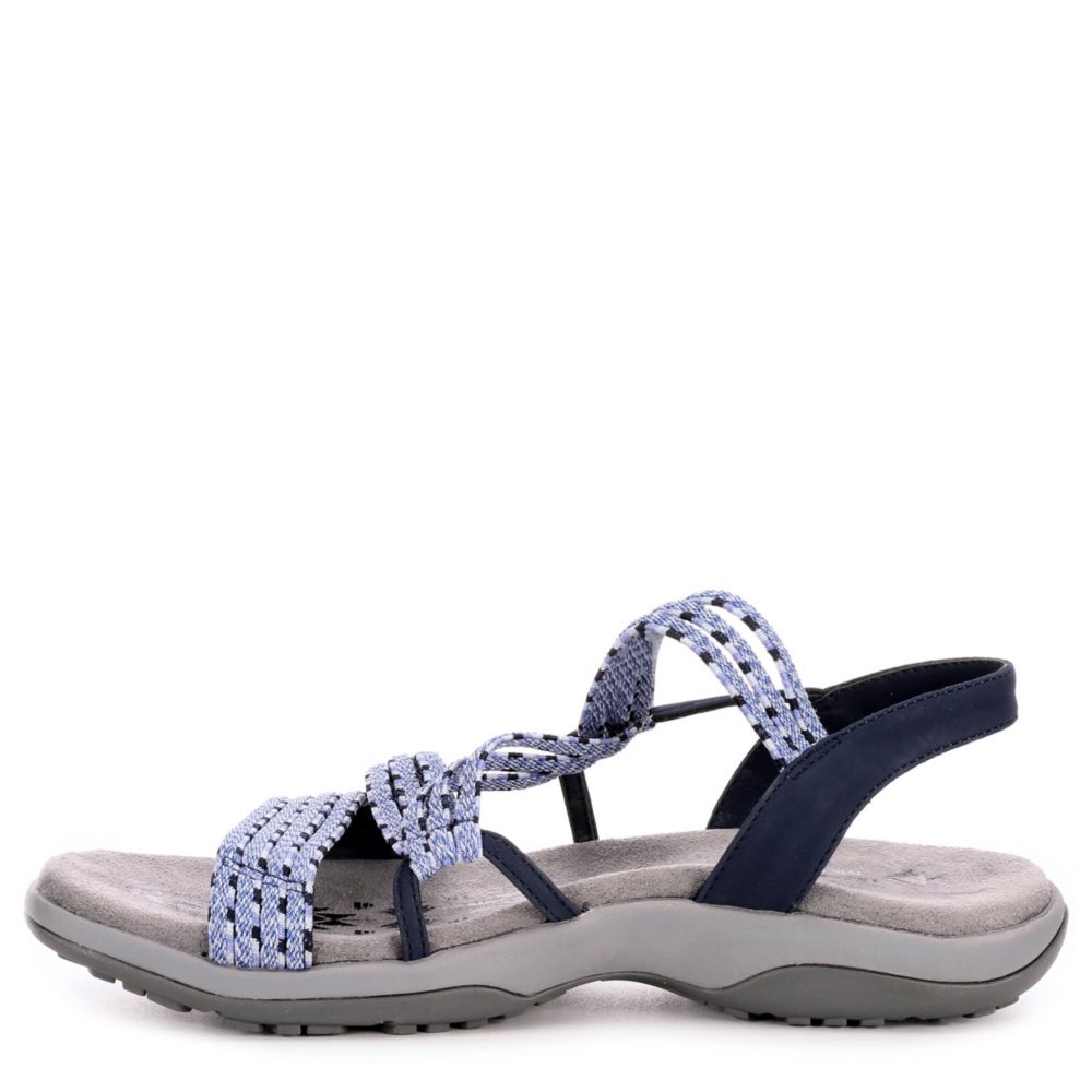 SKECHERS MODERN Womens Reggae Slim Stretch Appeal Sandal - NAVY
