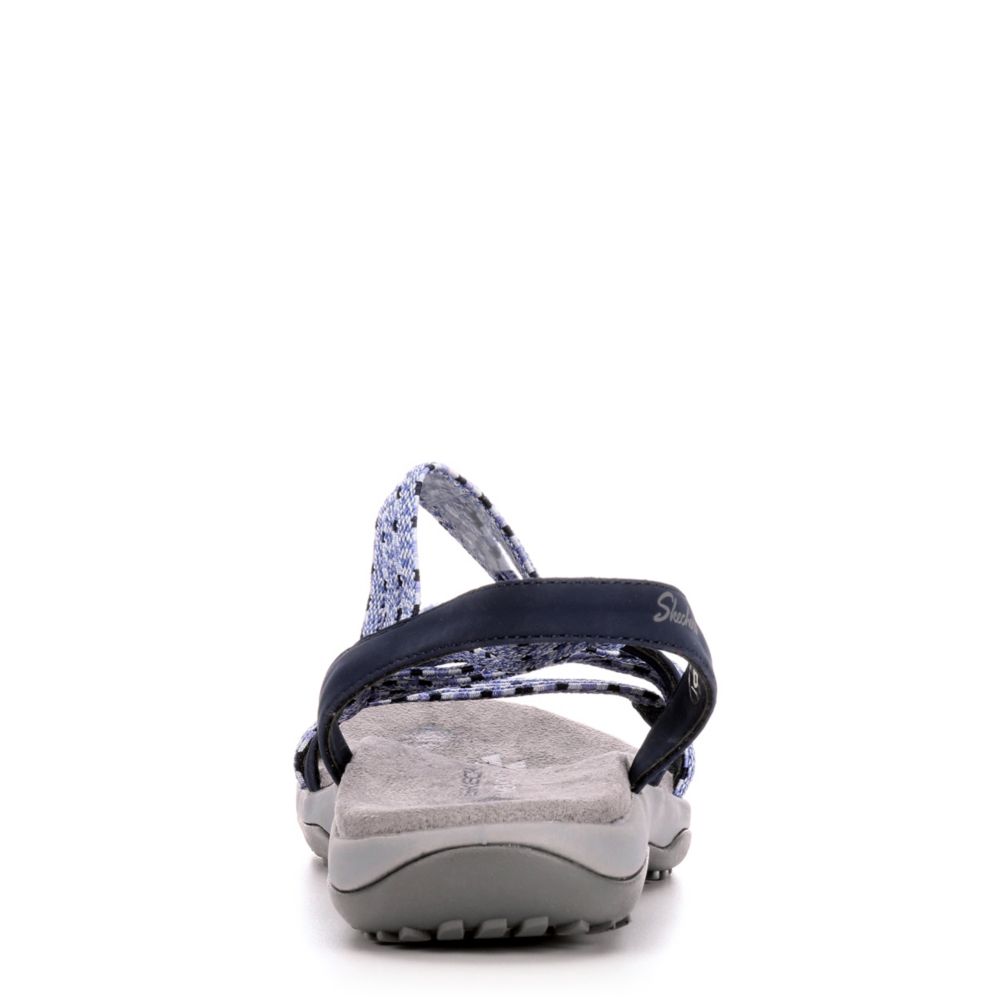 SKECHERS MODERN Womens Reggae Slim Stretch Appeal Sandal - NAVY