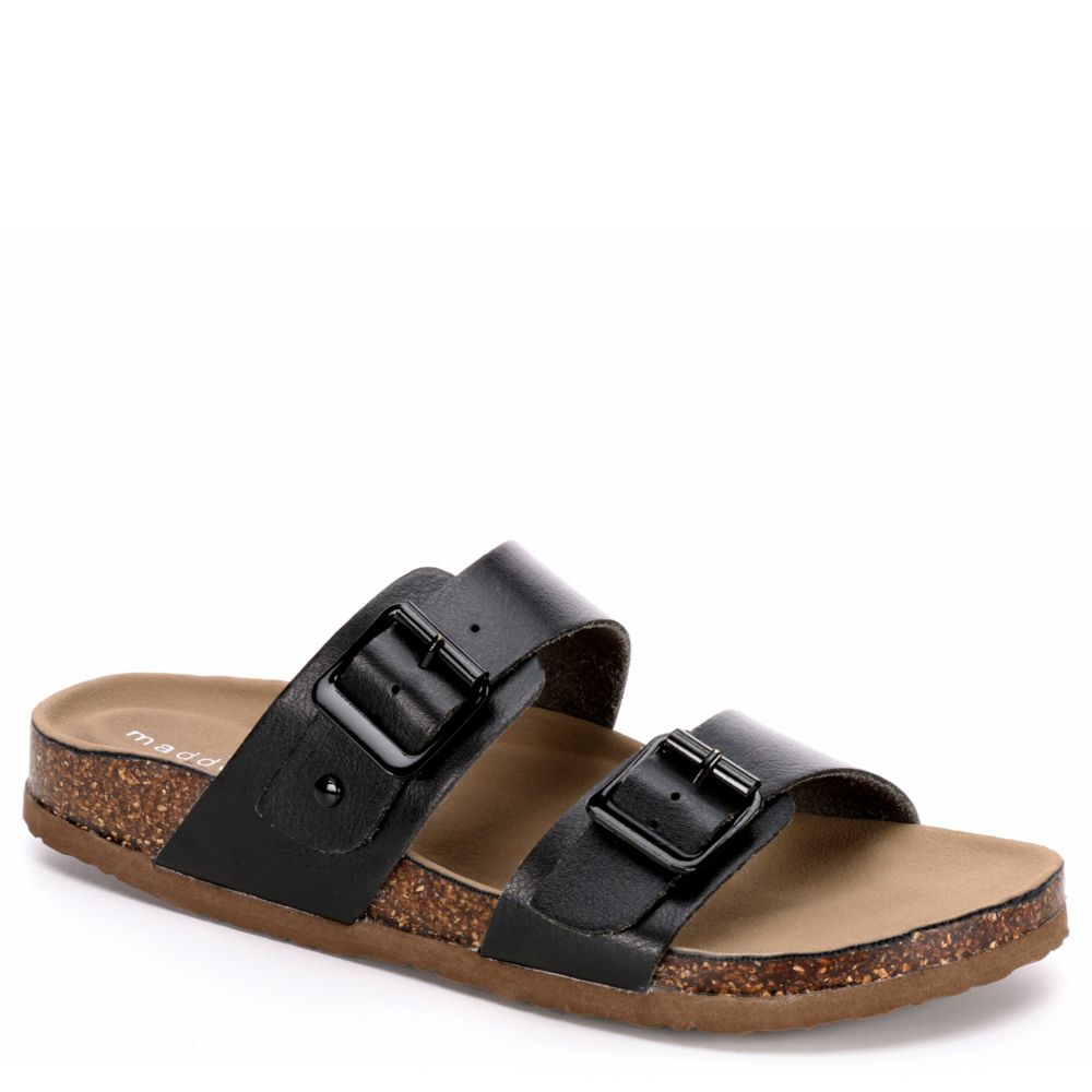 madden girl slip on sandals