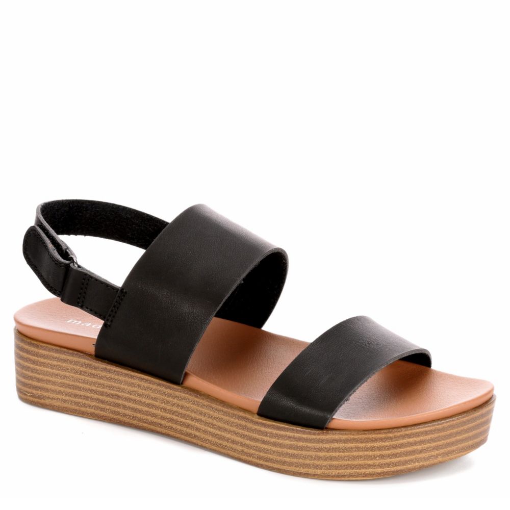 madden girl 3 strap sandals