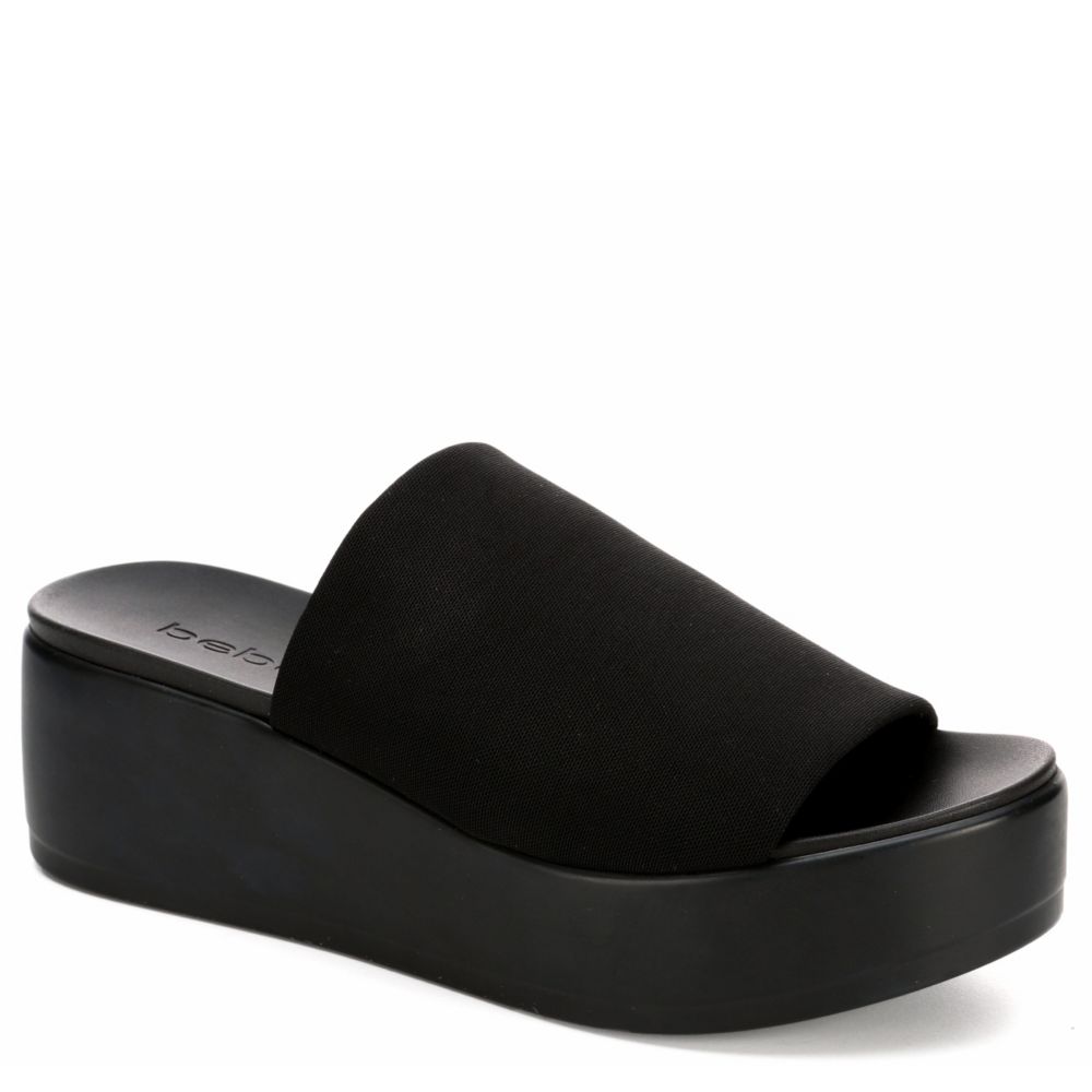 black stretchy sandals 90s