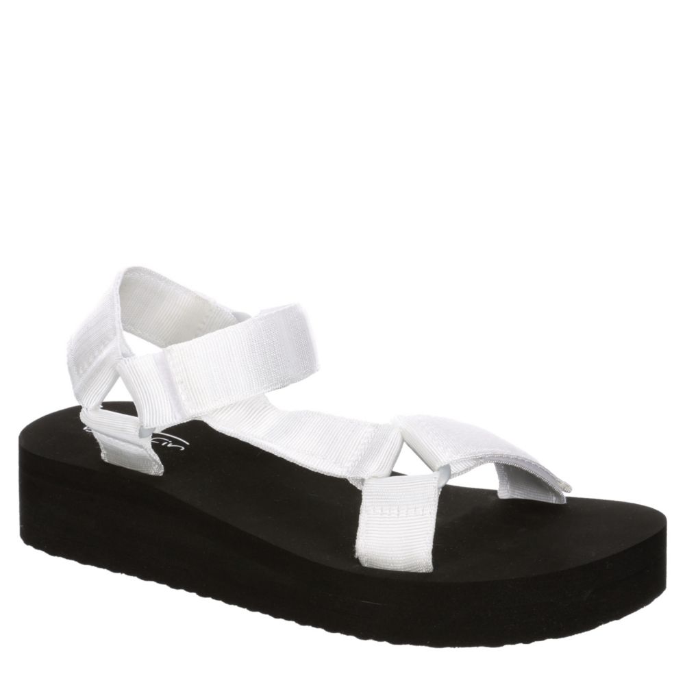 BLUEFIN Womens Sarasota Casual Sandal - WHITE