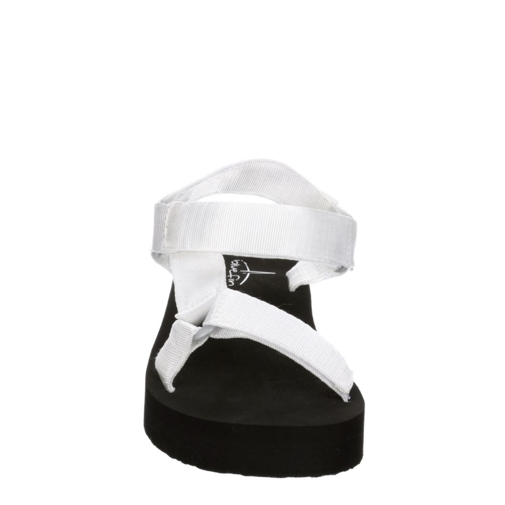 BLUEFIN Womens Sarasota Casual Sandal - WHITE