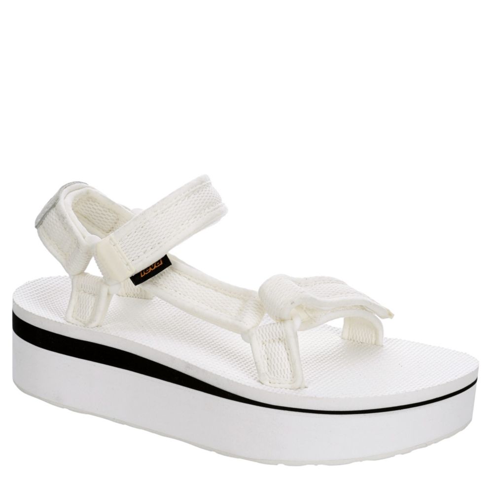 teva leather flatform sandals