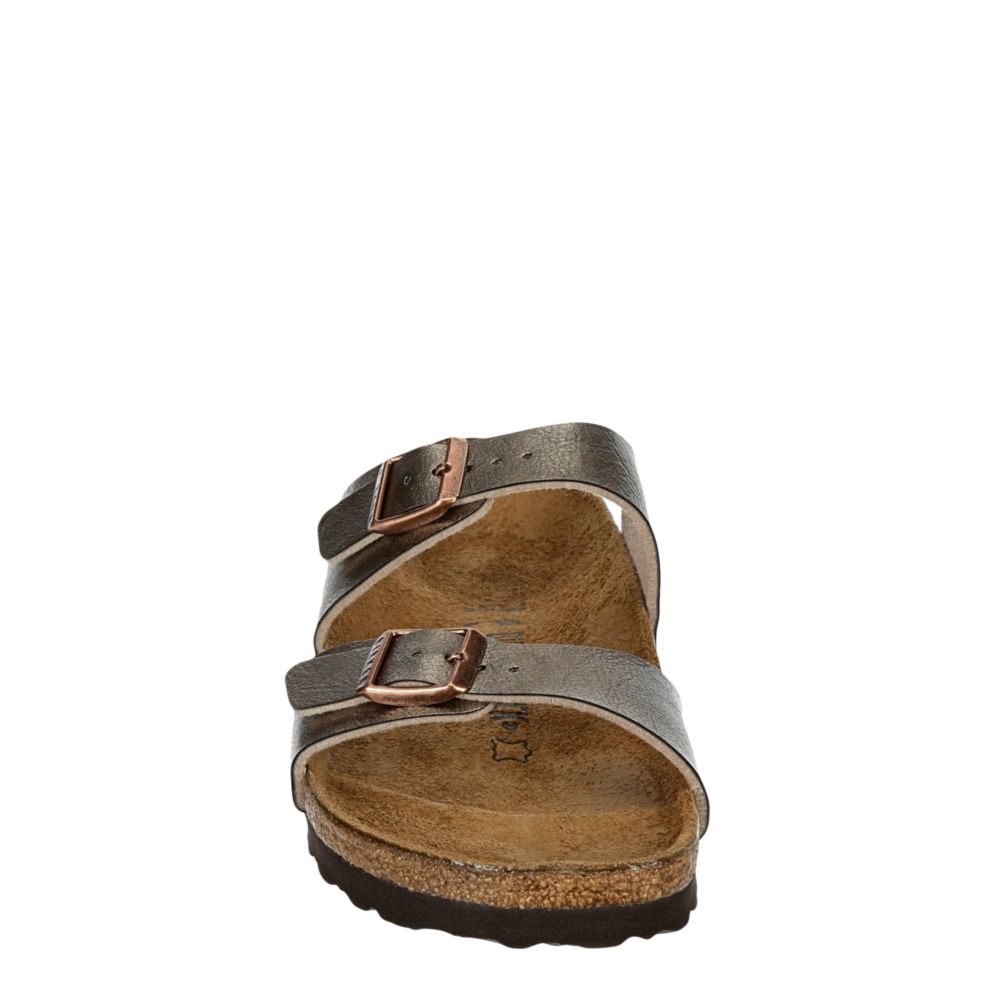 BIRKENSTOCK Womens Sydney Soft Footbed Sandal - TAUPE