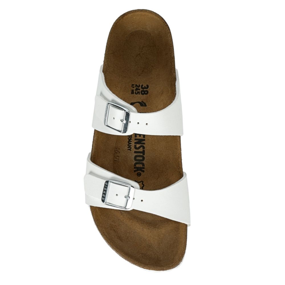 BIRKENSTOCK Womens Sydney Soft Footbed Sandal - WHITE