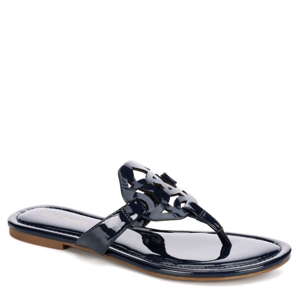 womens navy sandals