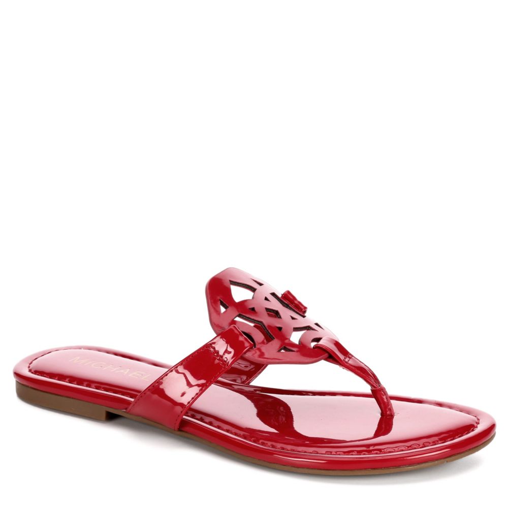 red flip flops womens