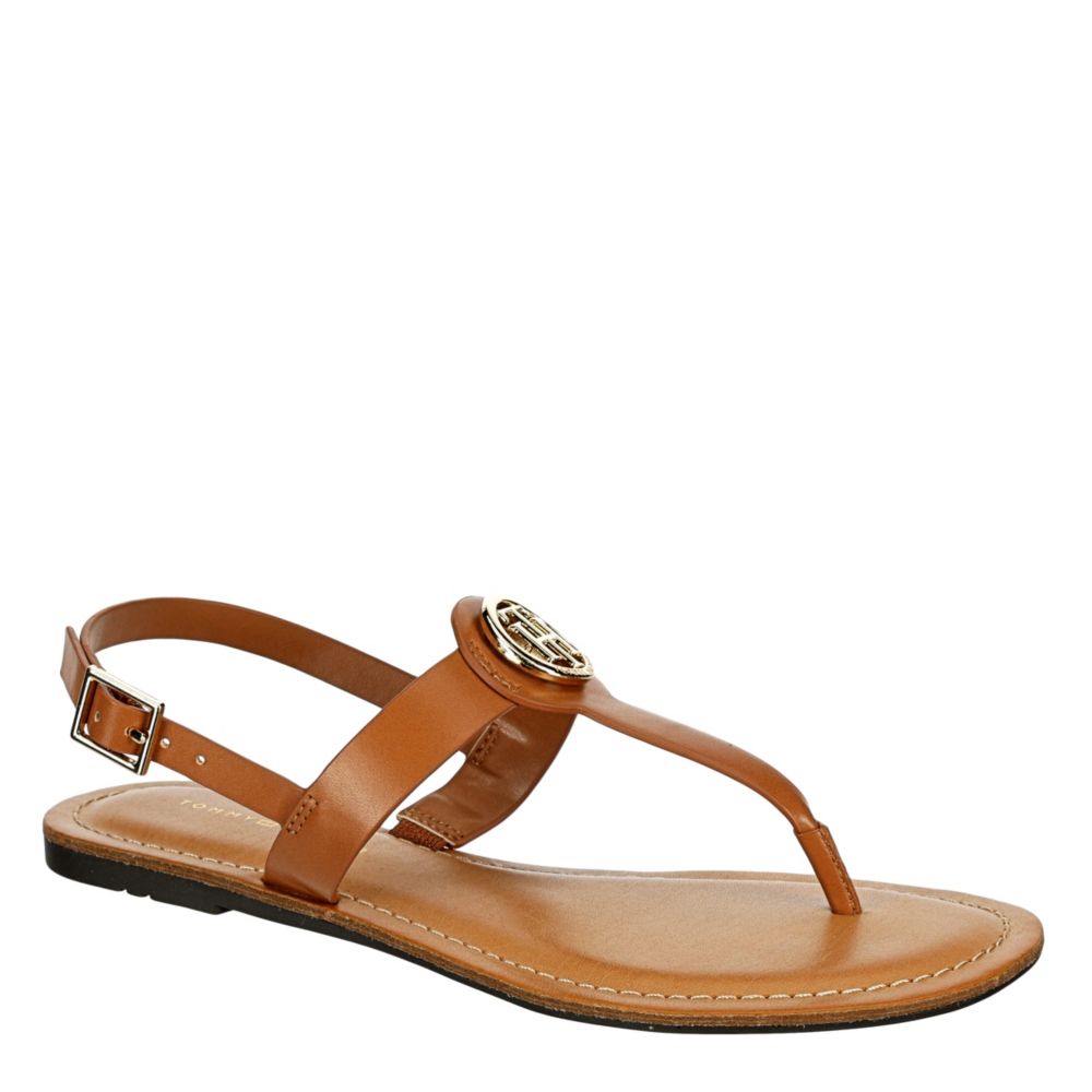 womens tan flat sandals
