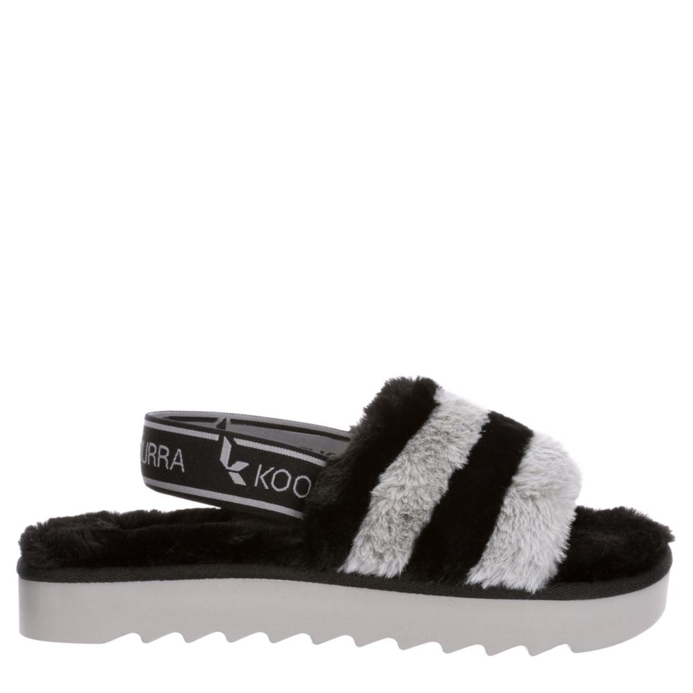 ugg flip flops with fur