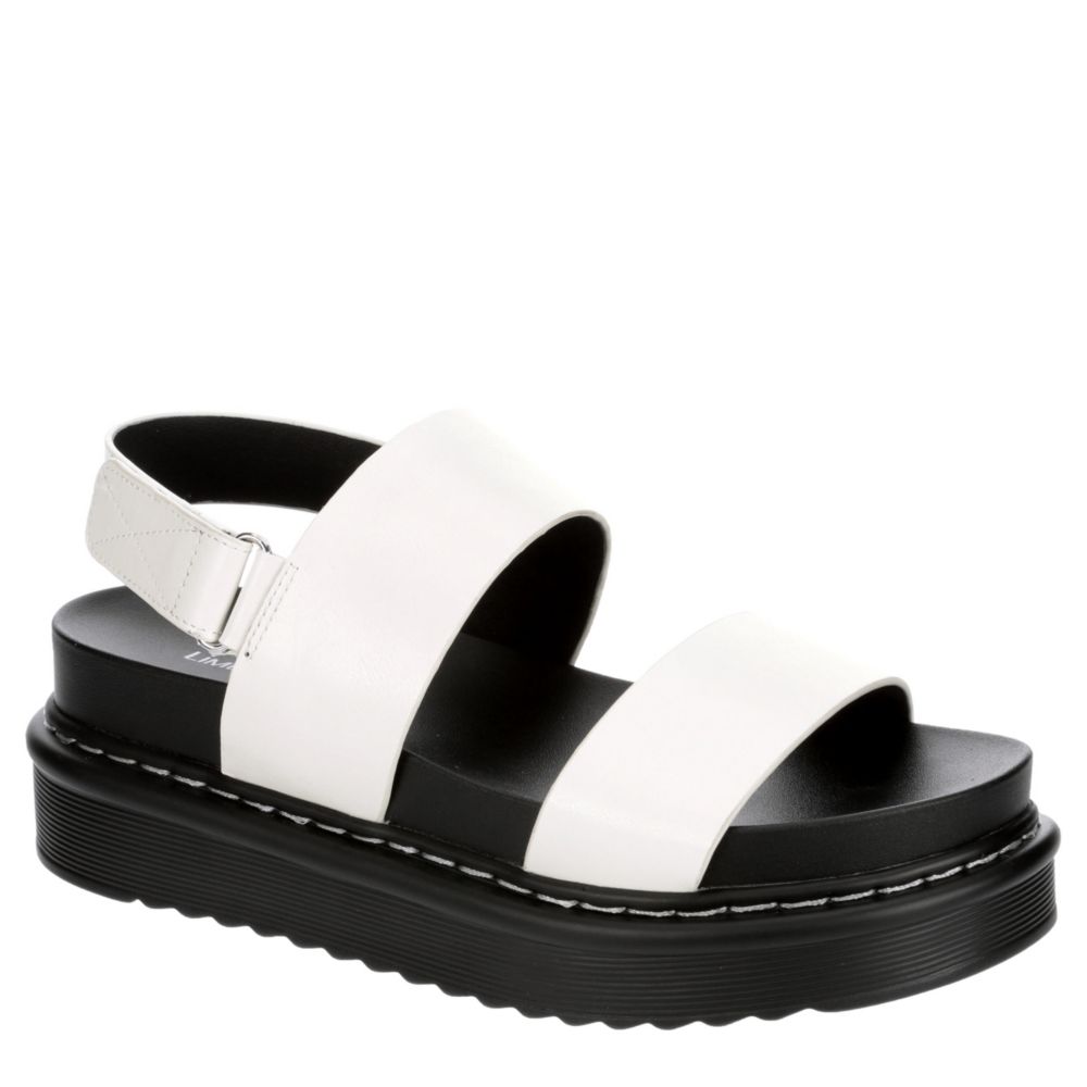 womens white platform sandals