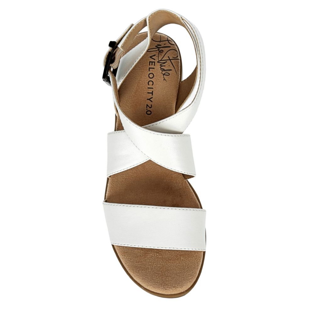 LIFESTRIDE Womens Banning Sandal - WHITE