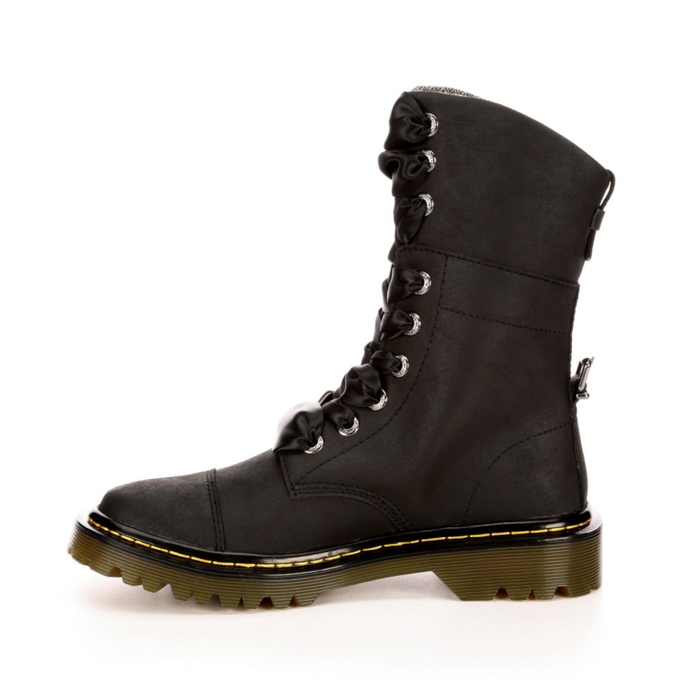 black doc martin boots