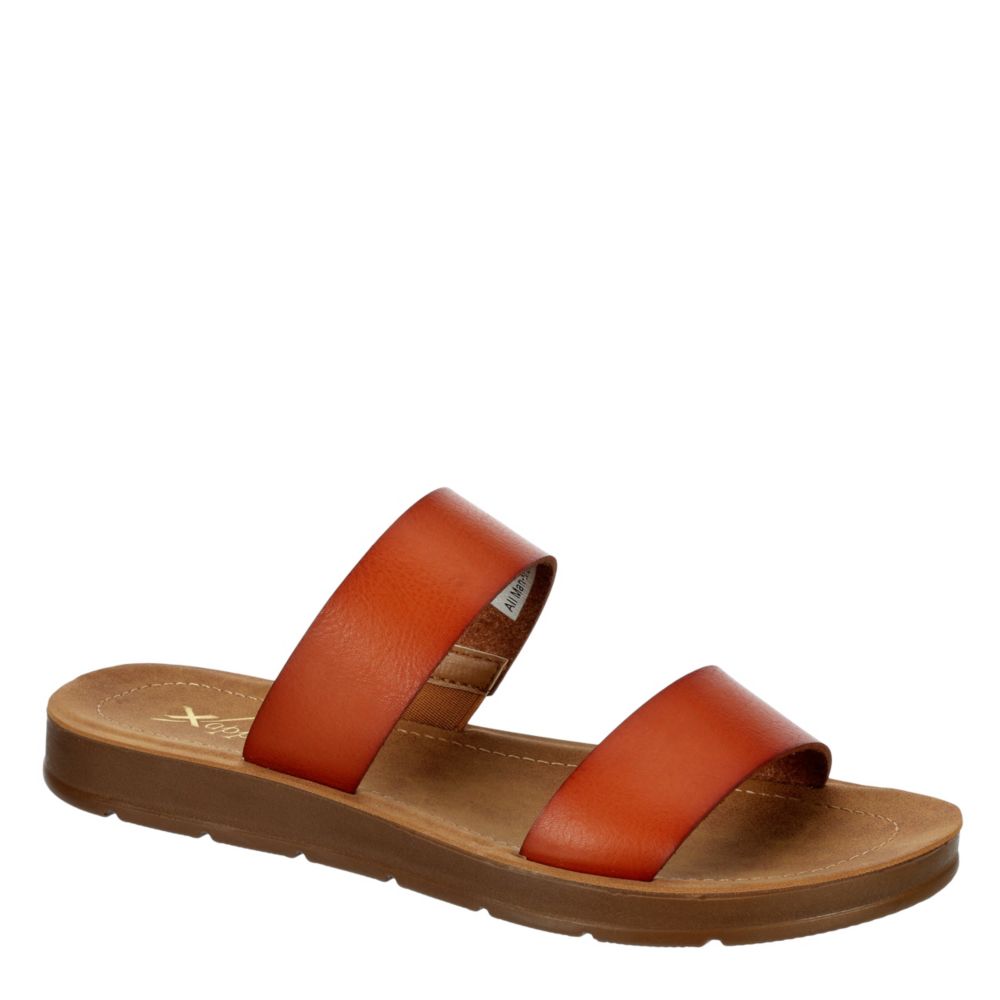 XAPPEAL Womens Kyley Slide Sandal - COGNAC
