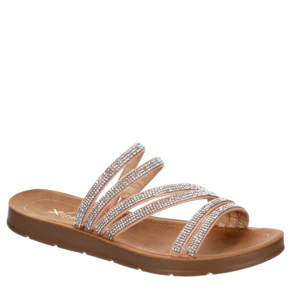 XAPPEAL Womens Scarlett Slide Sandal - BLUSH