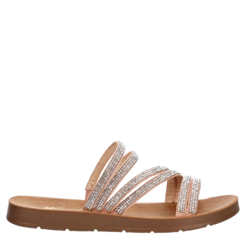 XAPPEAL Womens Scarlett Slide Sandal - BLUSH
