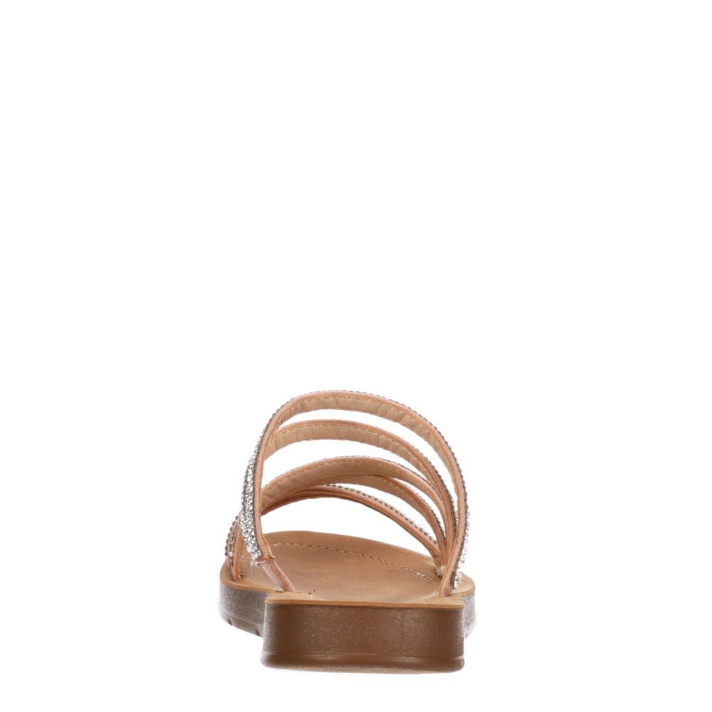 XAPPEAL Womens Scarlett Slide Sandal - BLUSH