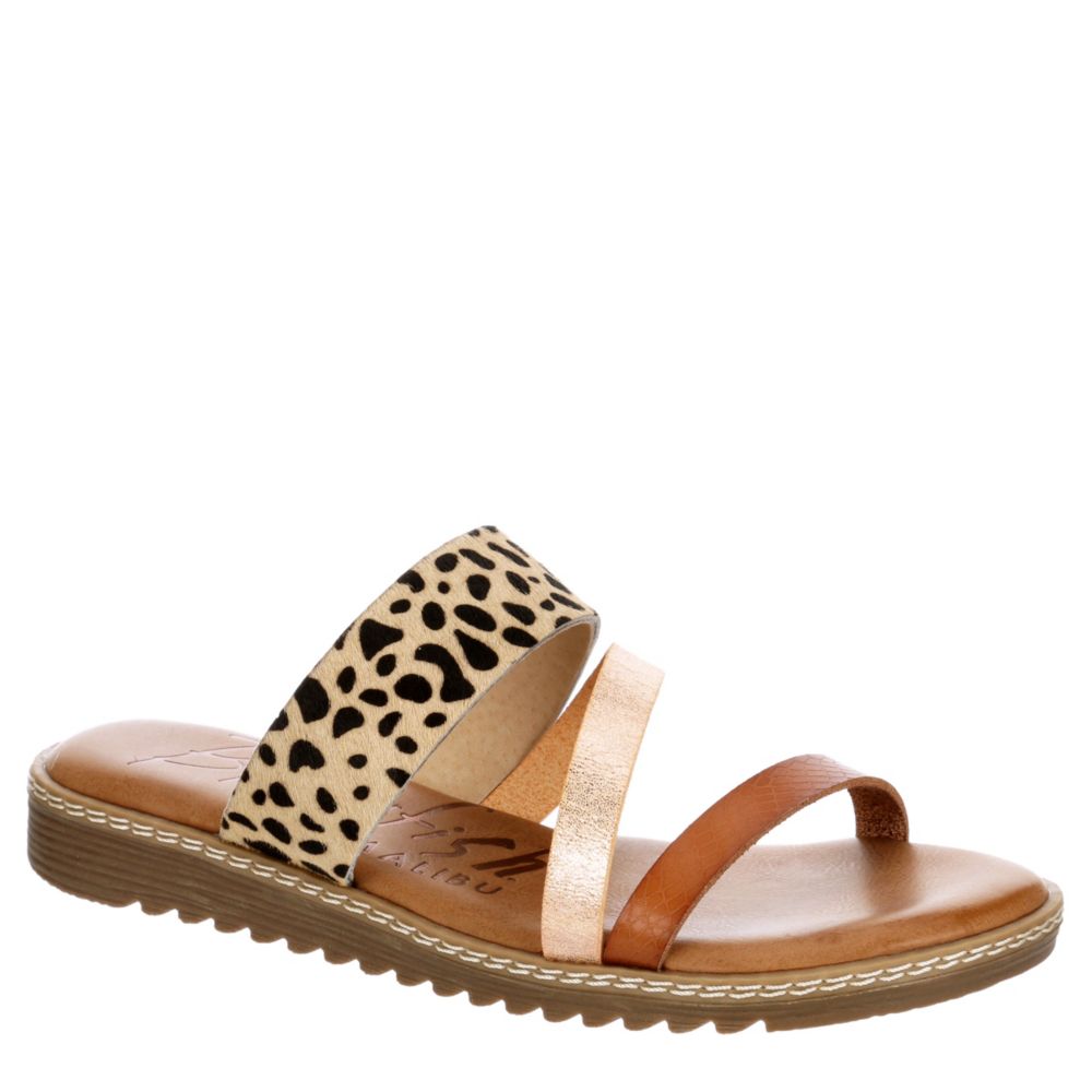 sandal leopard