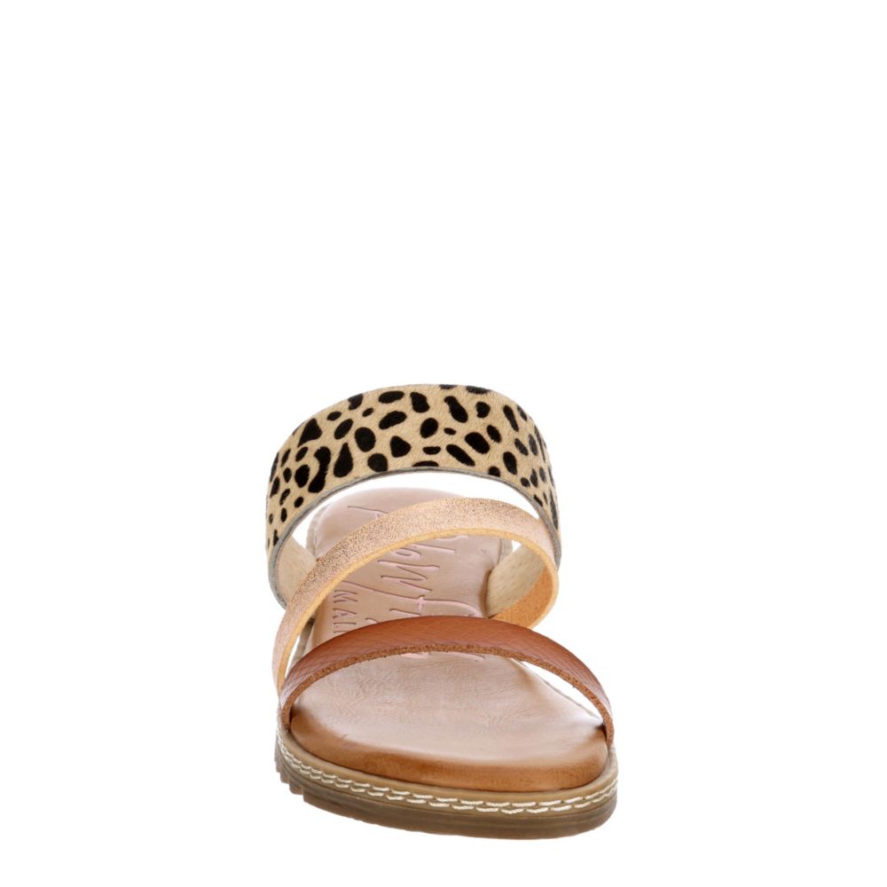 BLOWFISH Womens Otsi Slide Sandal - LEOPARD