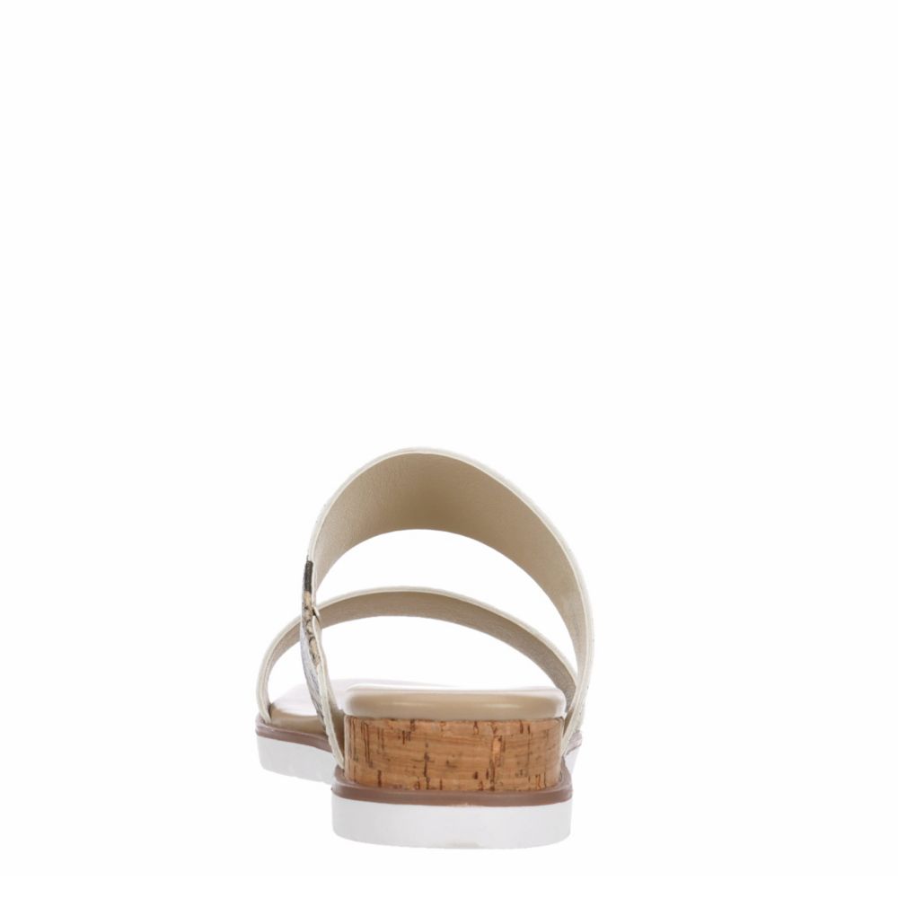 XAPPEAL Womens Farrah Wedge Slide Sandal - SNAKE