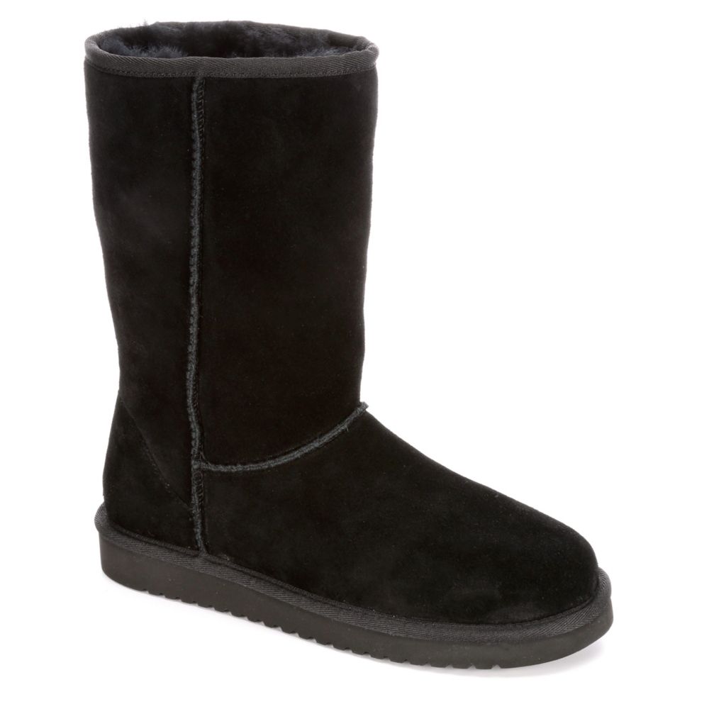 womens tall fur boots