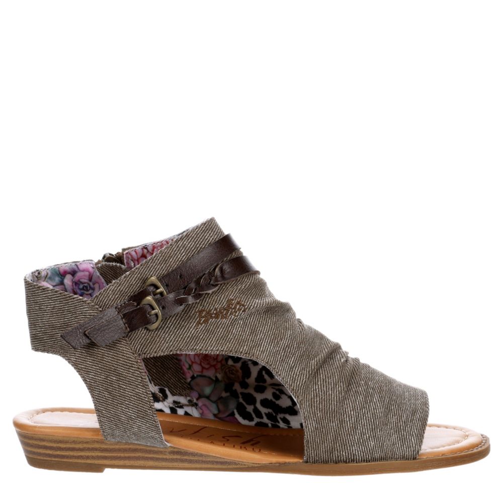 Womens Blumoon Flat Sandal