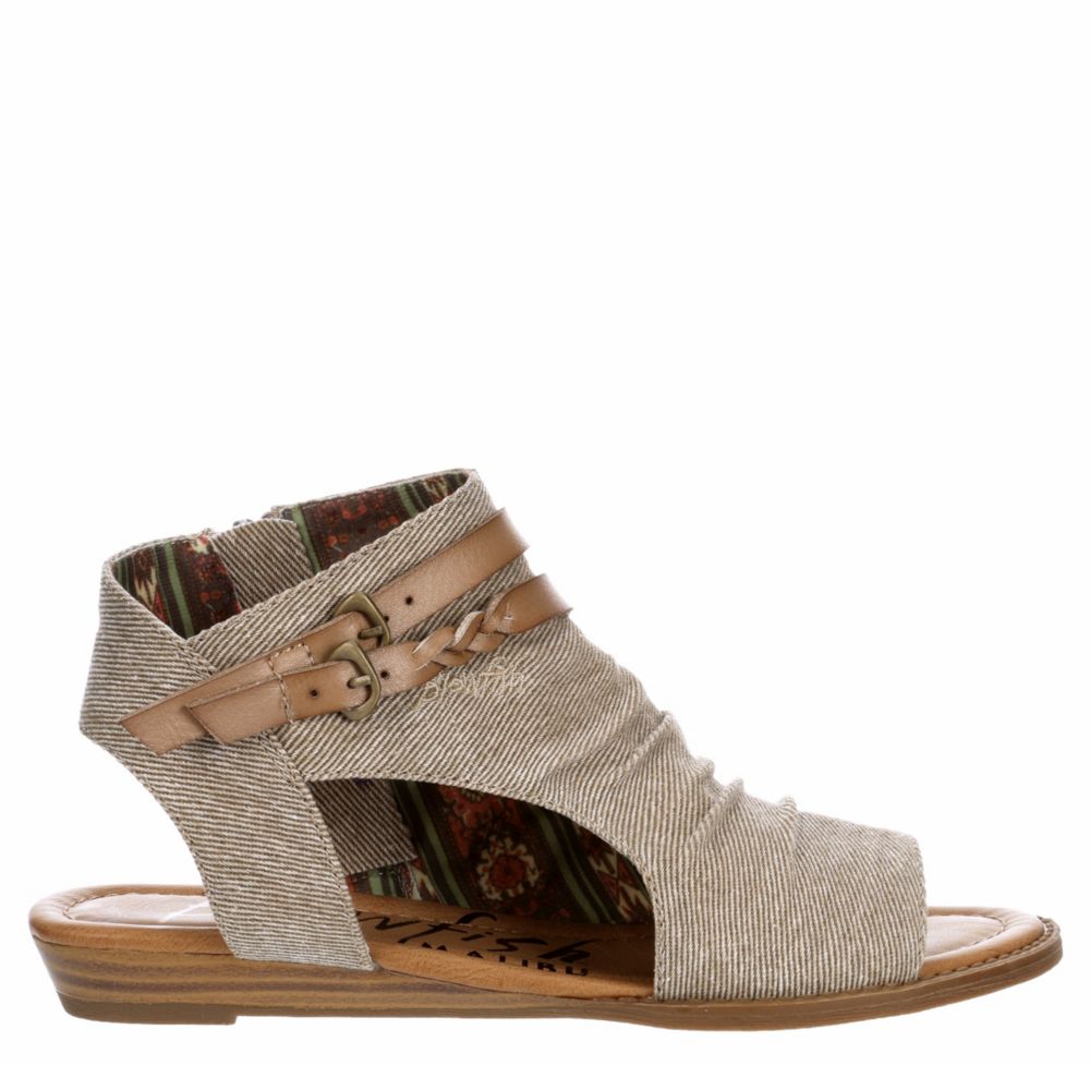 Womens Blumoon Flat Sandal