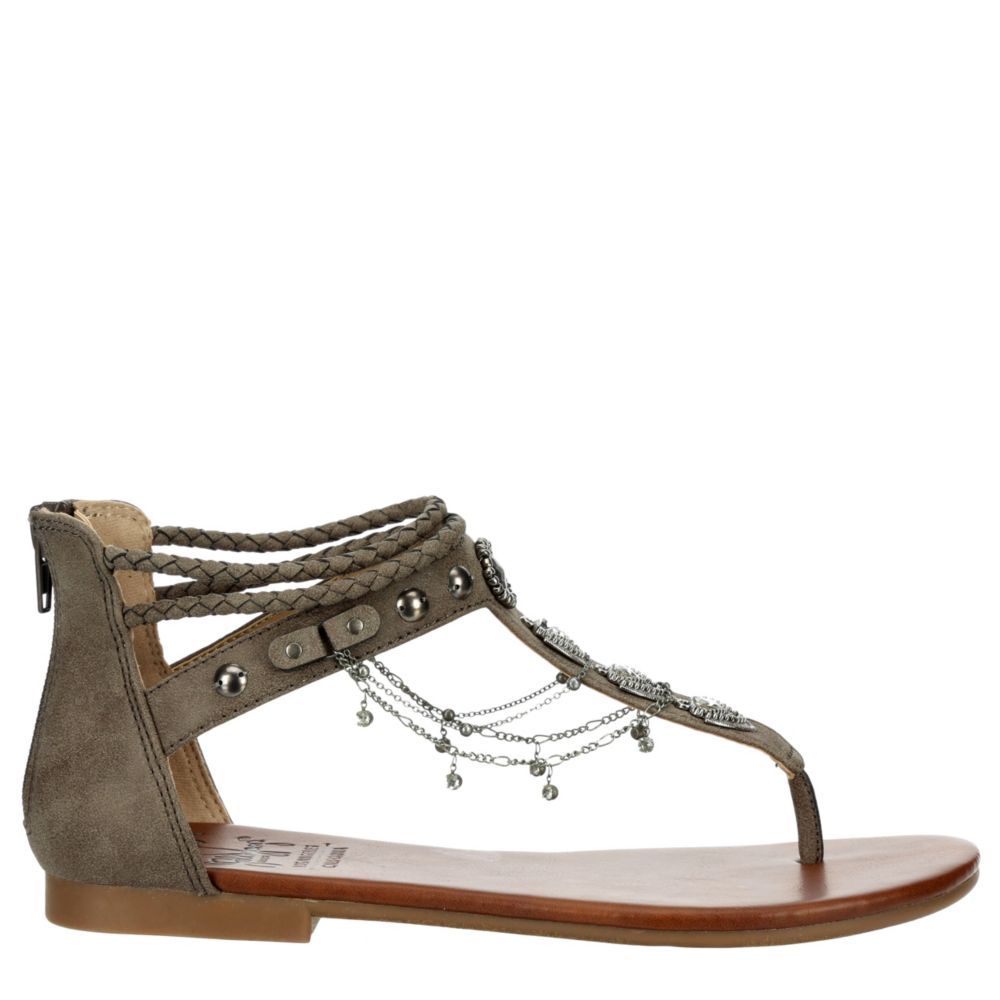 jellypop black sandals