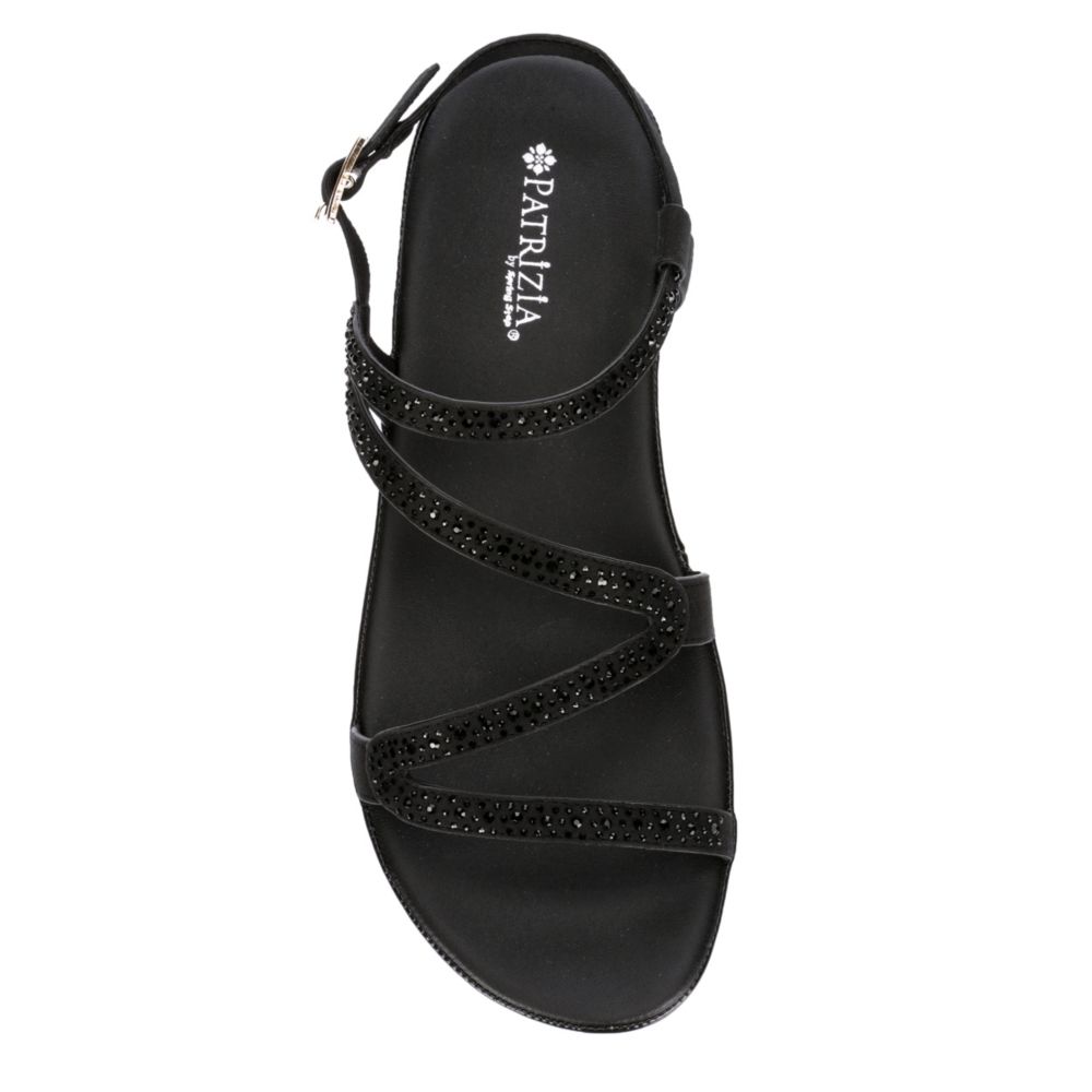 patrizia black sandals