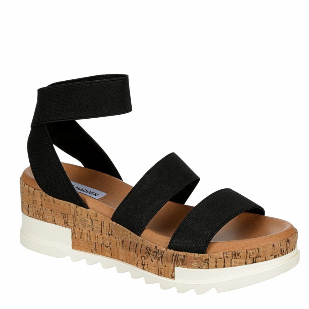 steve madden slip on platform sandals