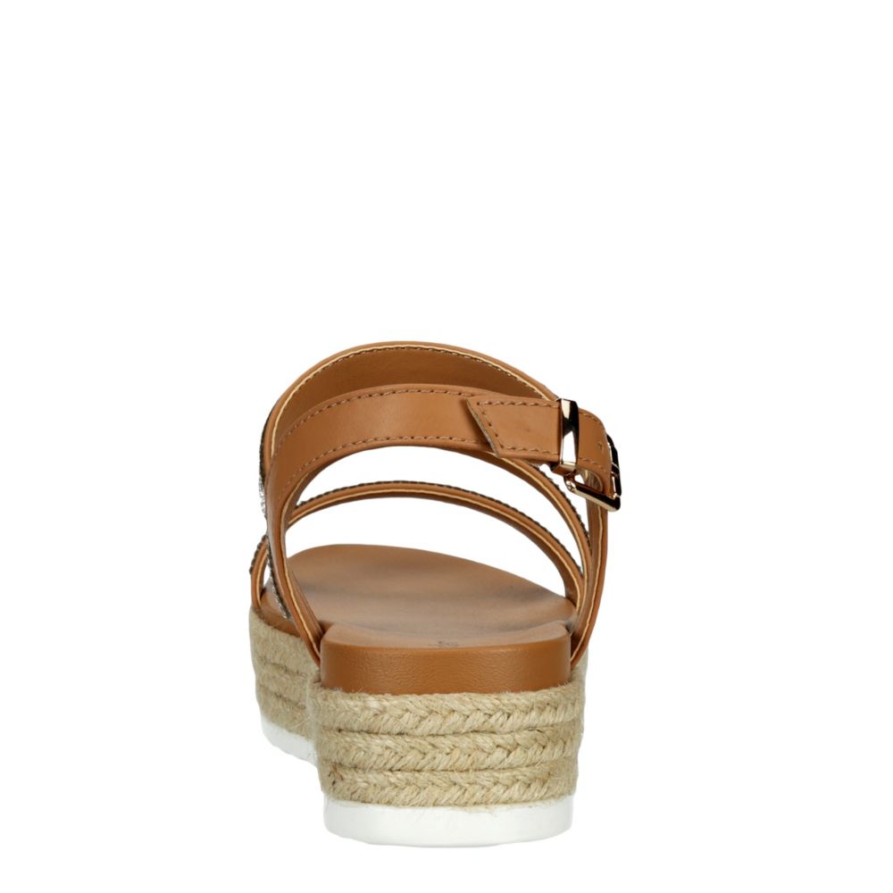 LIMELIGHT Womens Lana Espadrille Platform Sandal - TAN