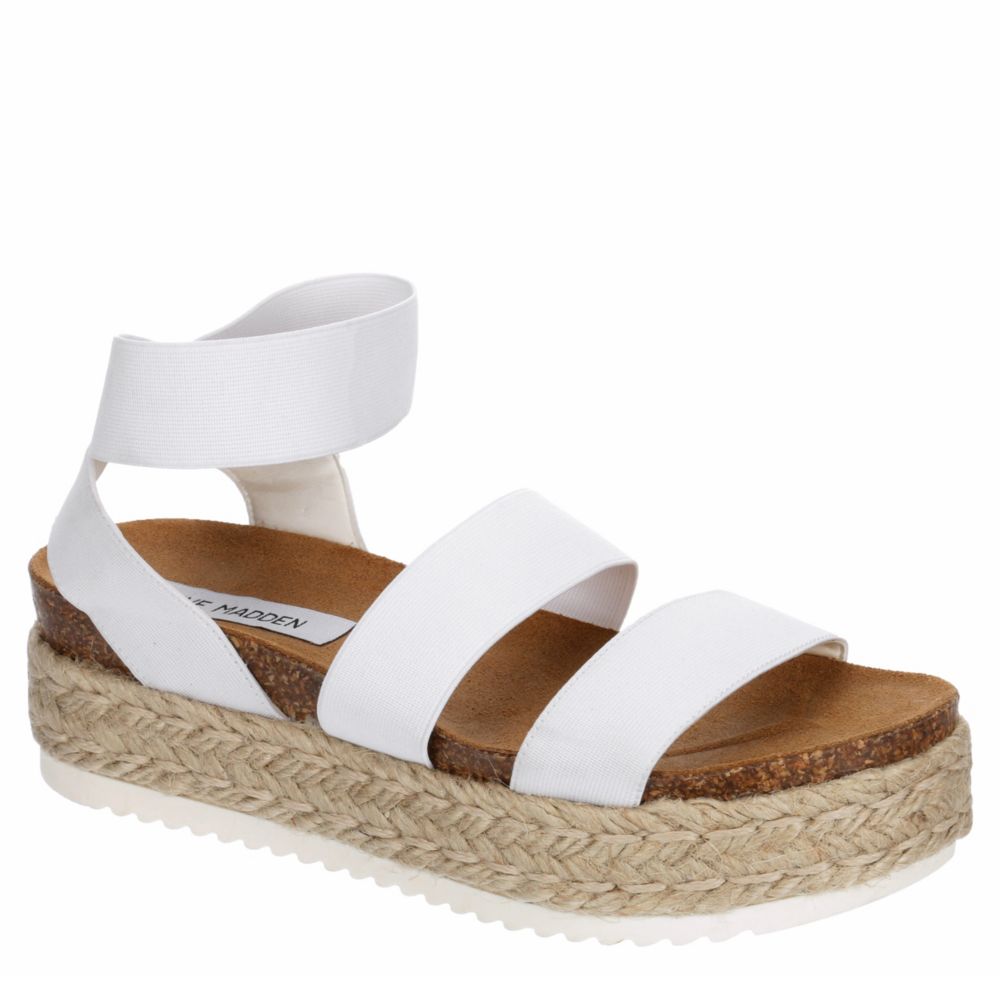 white steve madden platforms