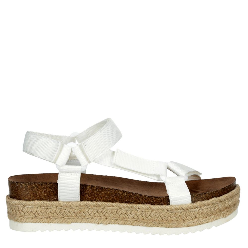 Womens Cambridge Espadrille Platform Wedge Sandal
