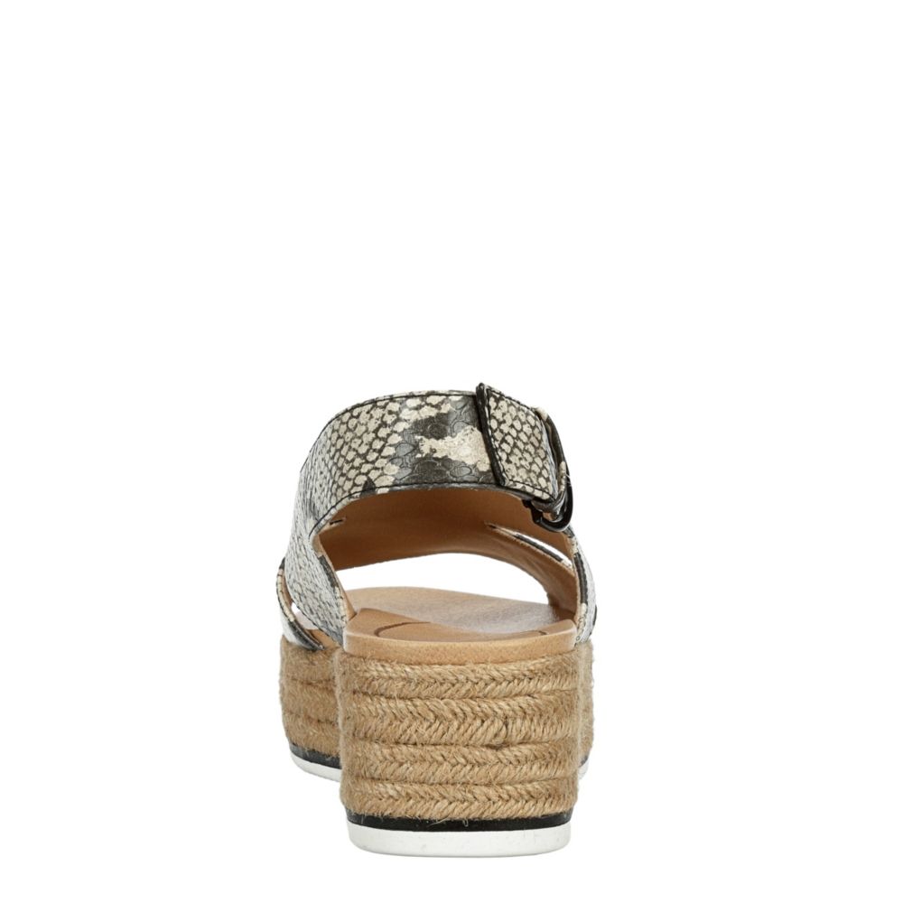 DR. SCHOLL'S Womens Catch 22 Espadrille Sandal - BLACK