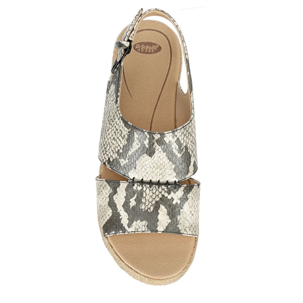 DR. SCHOLL'S Womens Catch 22 Espadrille Sandal - BLACK