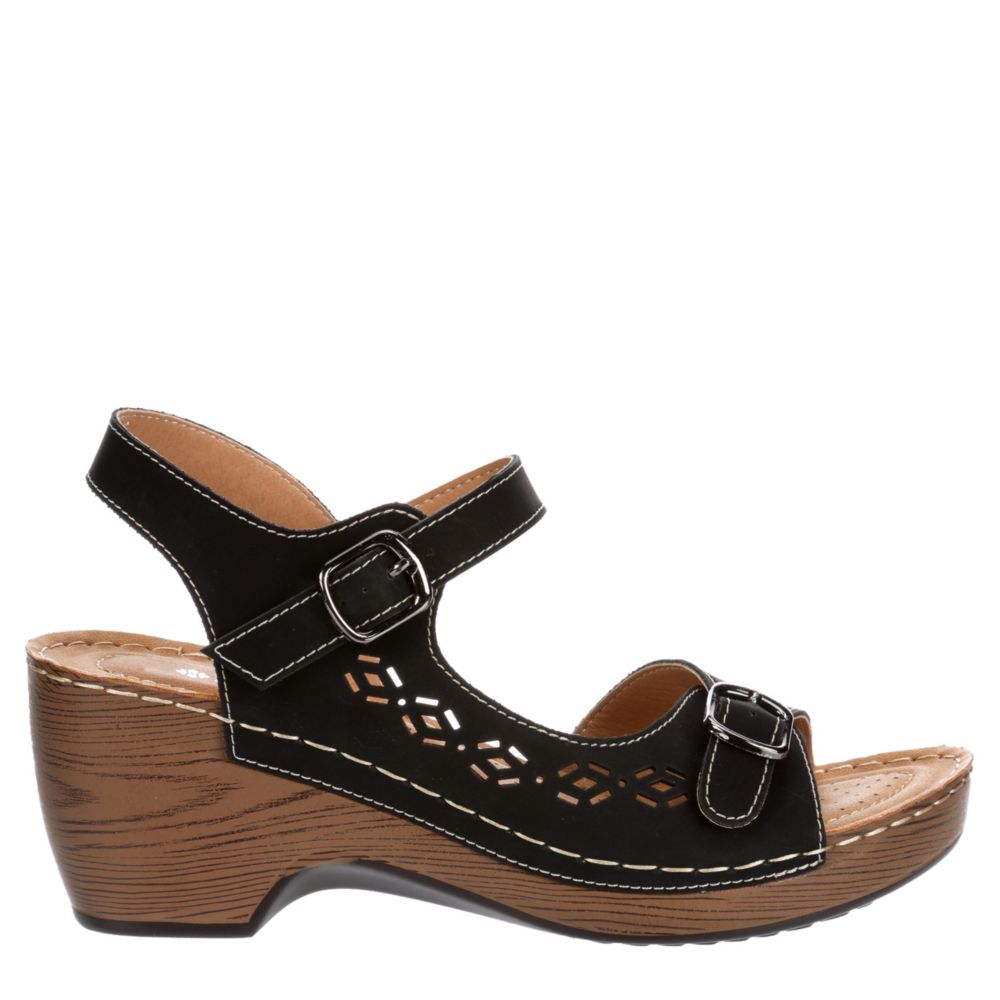 patrizia sparkling wedge sandal