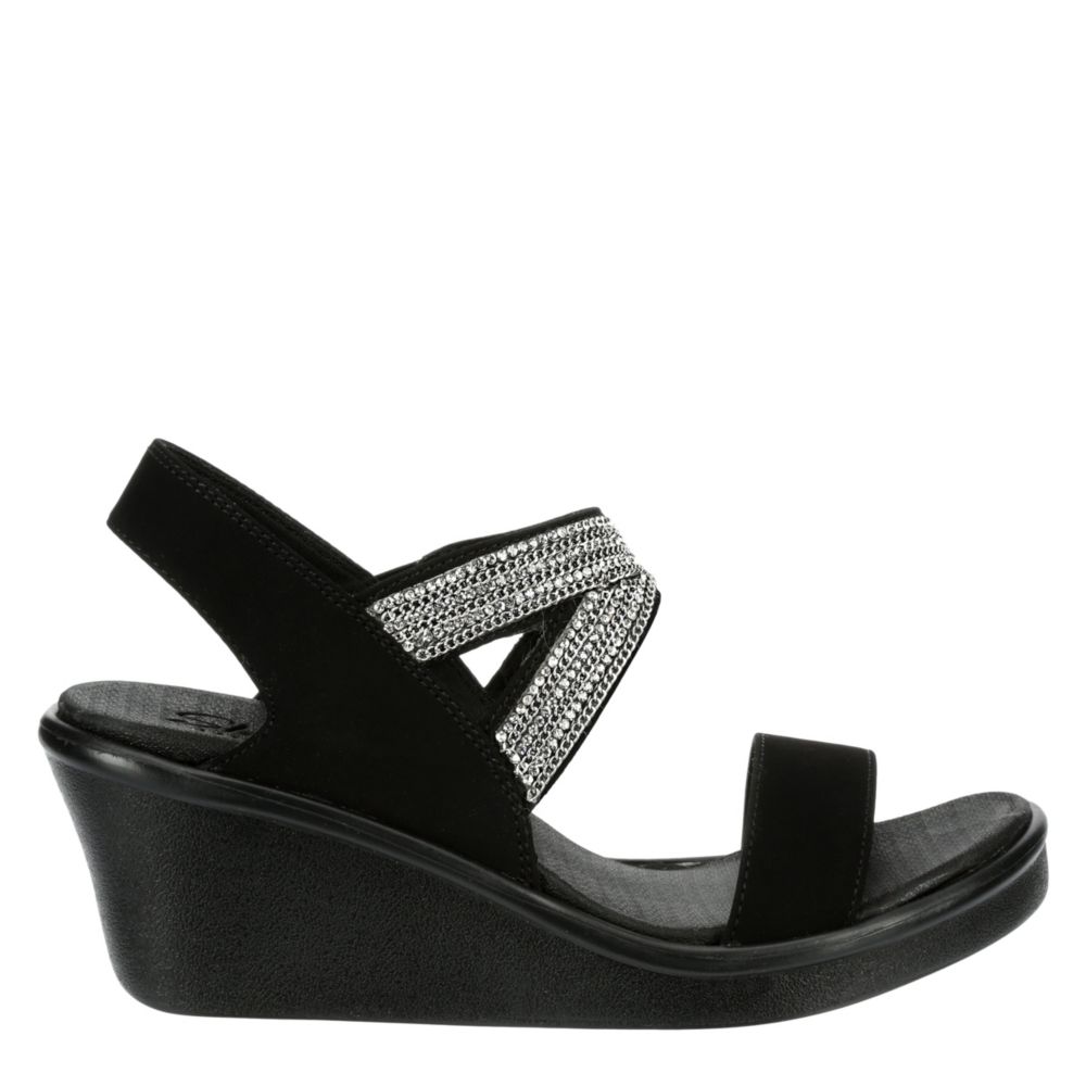 Womens Rumble On Chart Topper Wedge Sandal