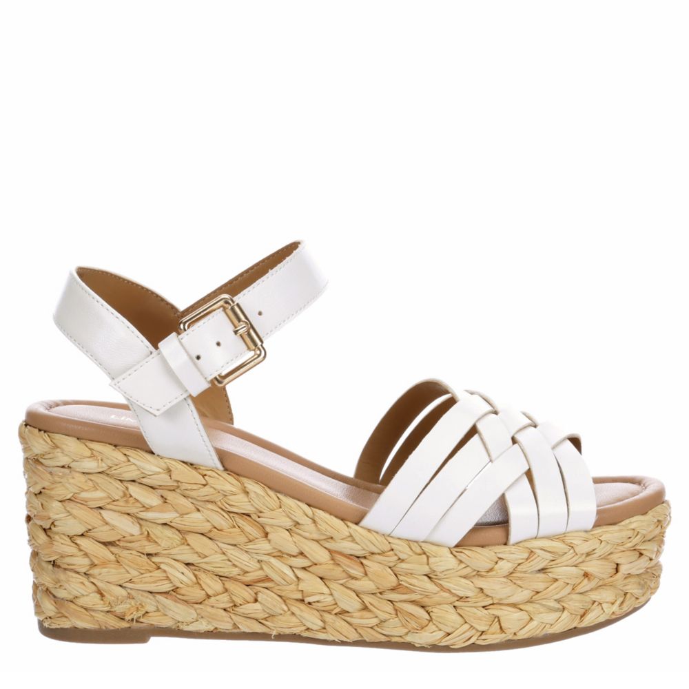 LIMELIGHT Womens Tropez Wedge Sandal - WHITE