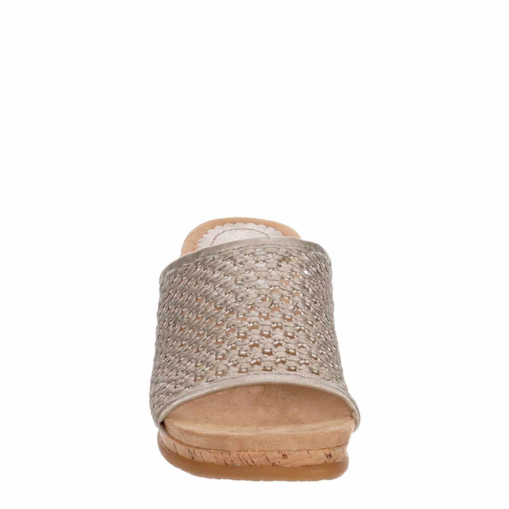 baretraps flossey wedge sandal