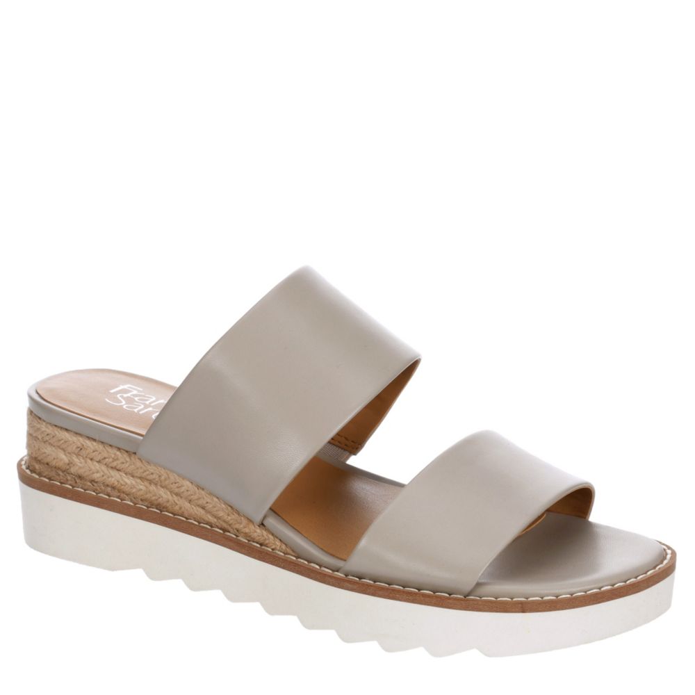 espadrille wedge slide