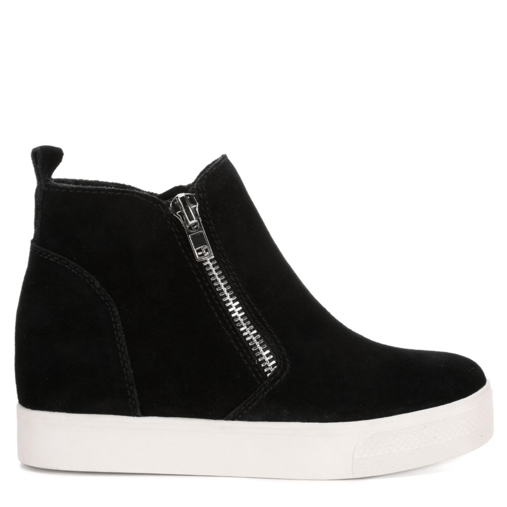 steve madden wedge high top sneakers