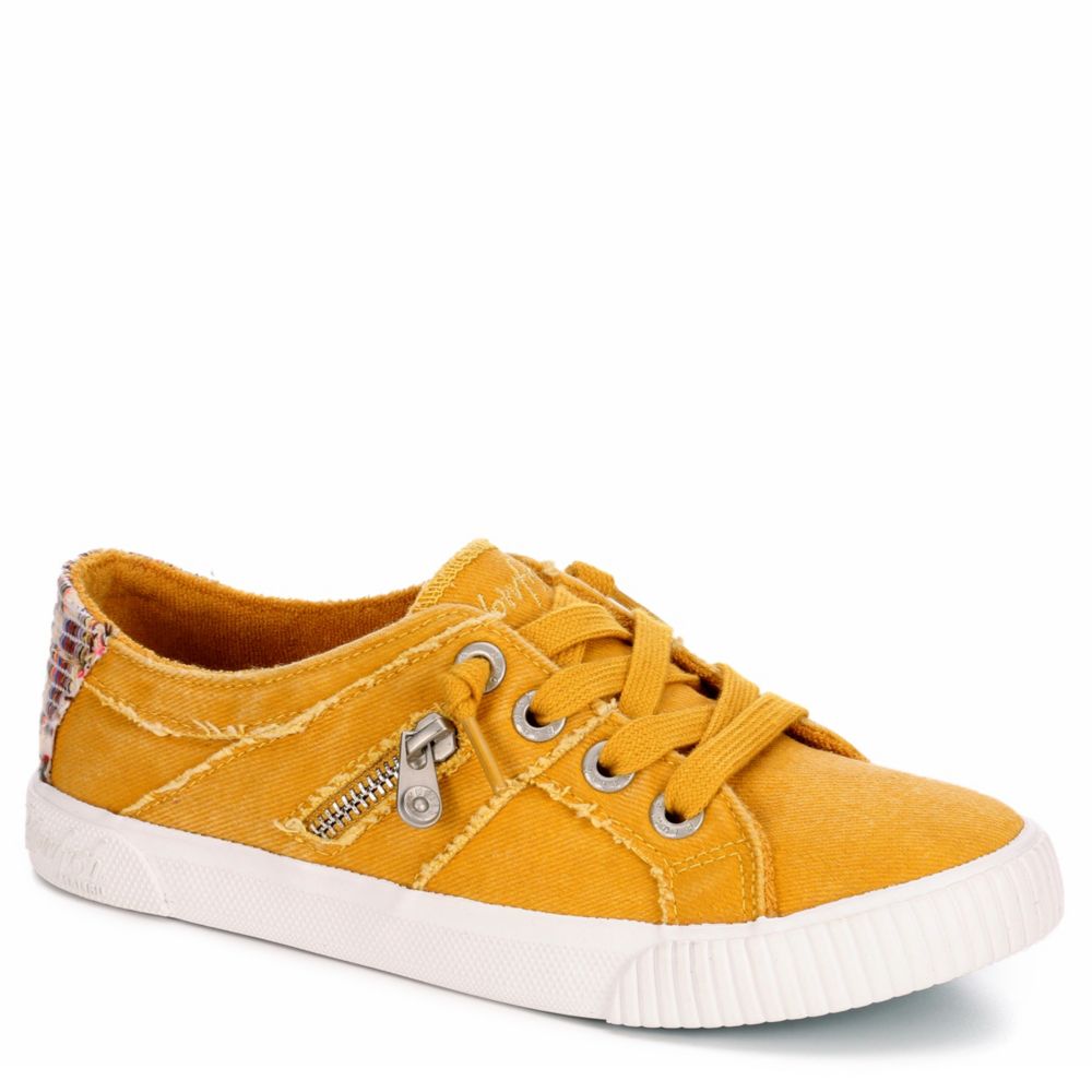 mustard yellow womens sneakers