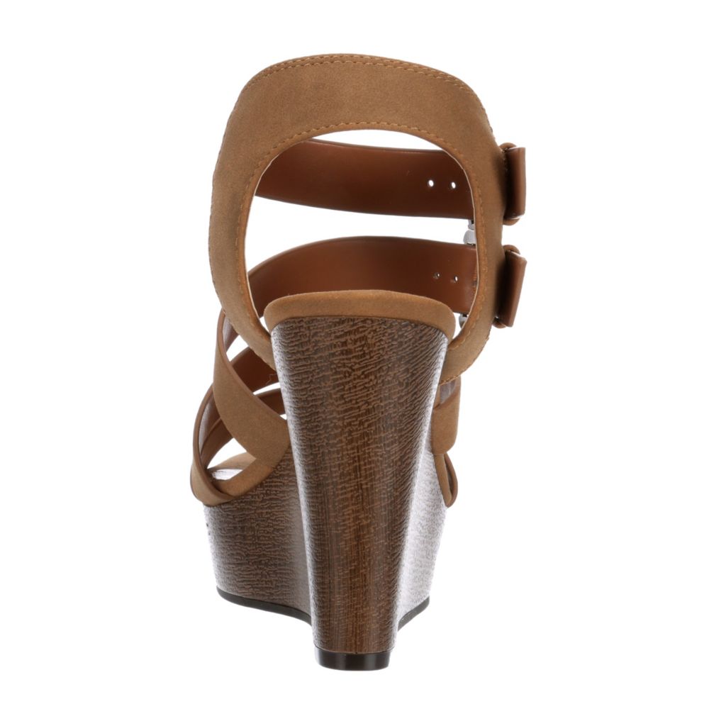 INDIGO RD. Womens Kasen Wedge Sandal - COGNAC