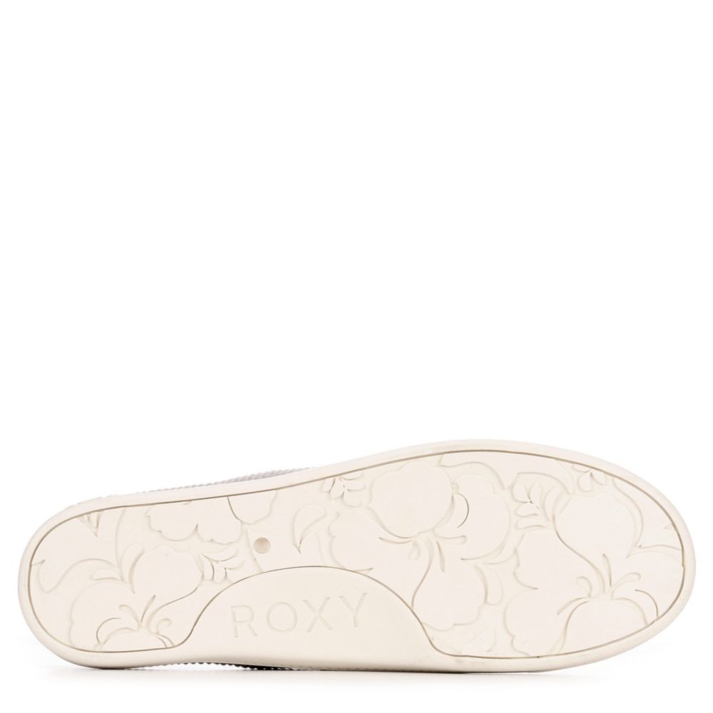 ROXY Womens Bayshore Slip-on Sneaker - GREY